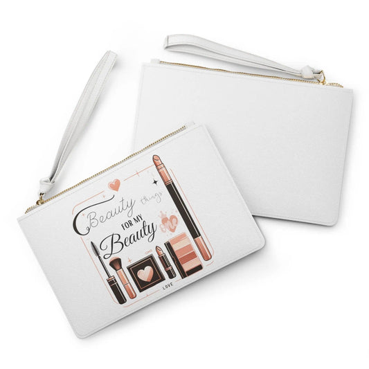 Beauty Thing Clutch Bag White - NOVINC