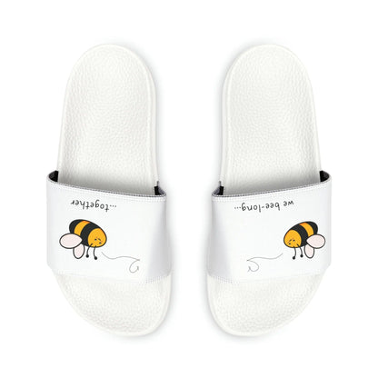 Bee Long Together - Boyfriend's gift PU Slide Sandals - NOVINC