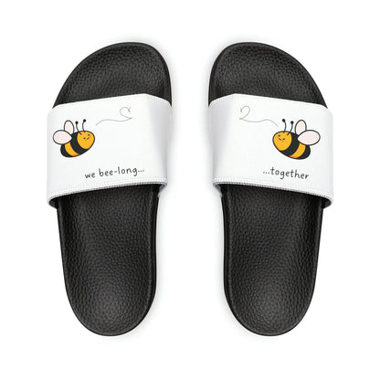 Bee Long Together - Boyfriend's gift PU Slide Sandals - NOVINC