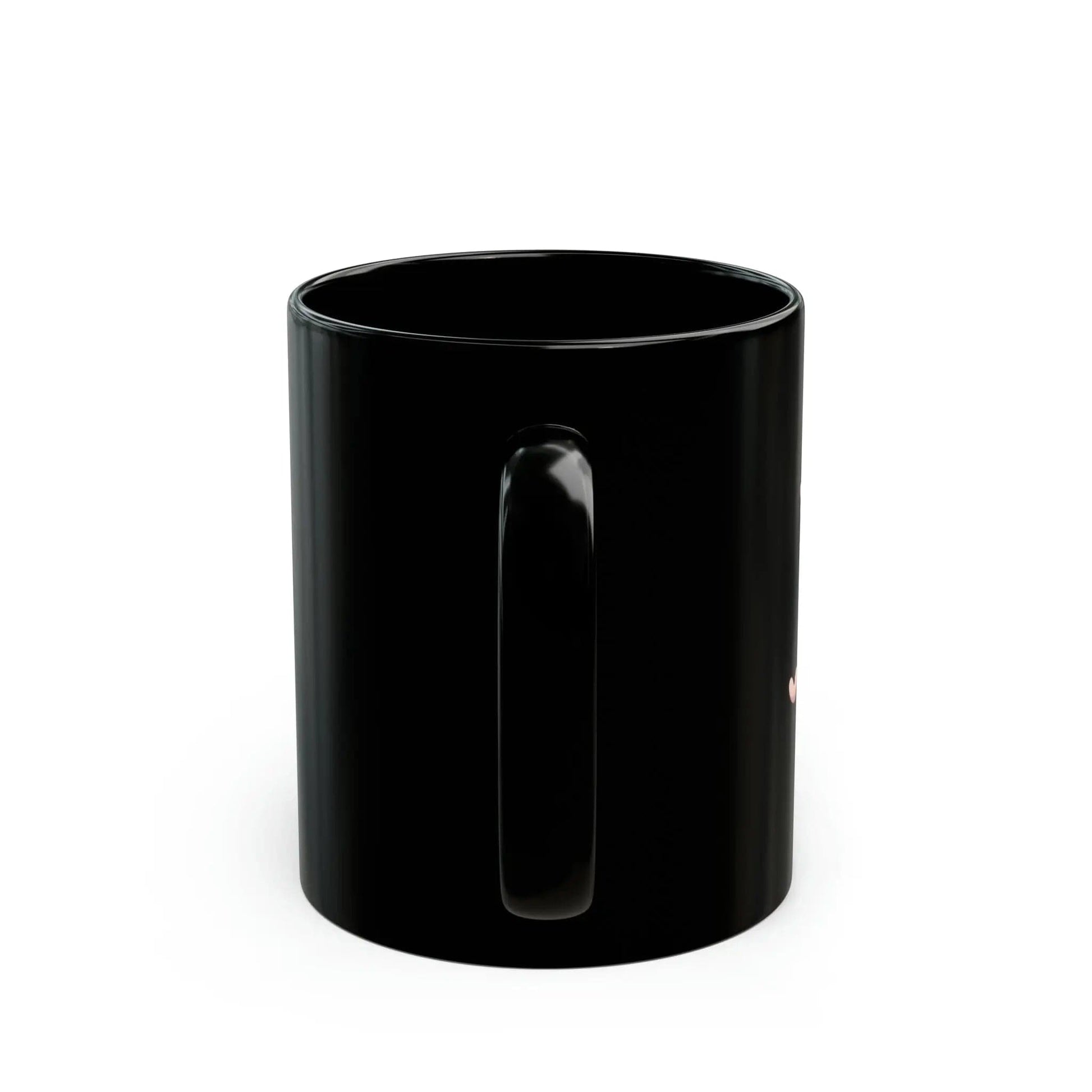 Black of Sip Of My Love of 11oz Black Mug - NOVINC