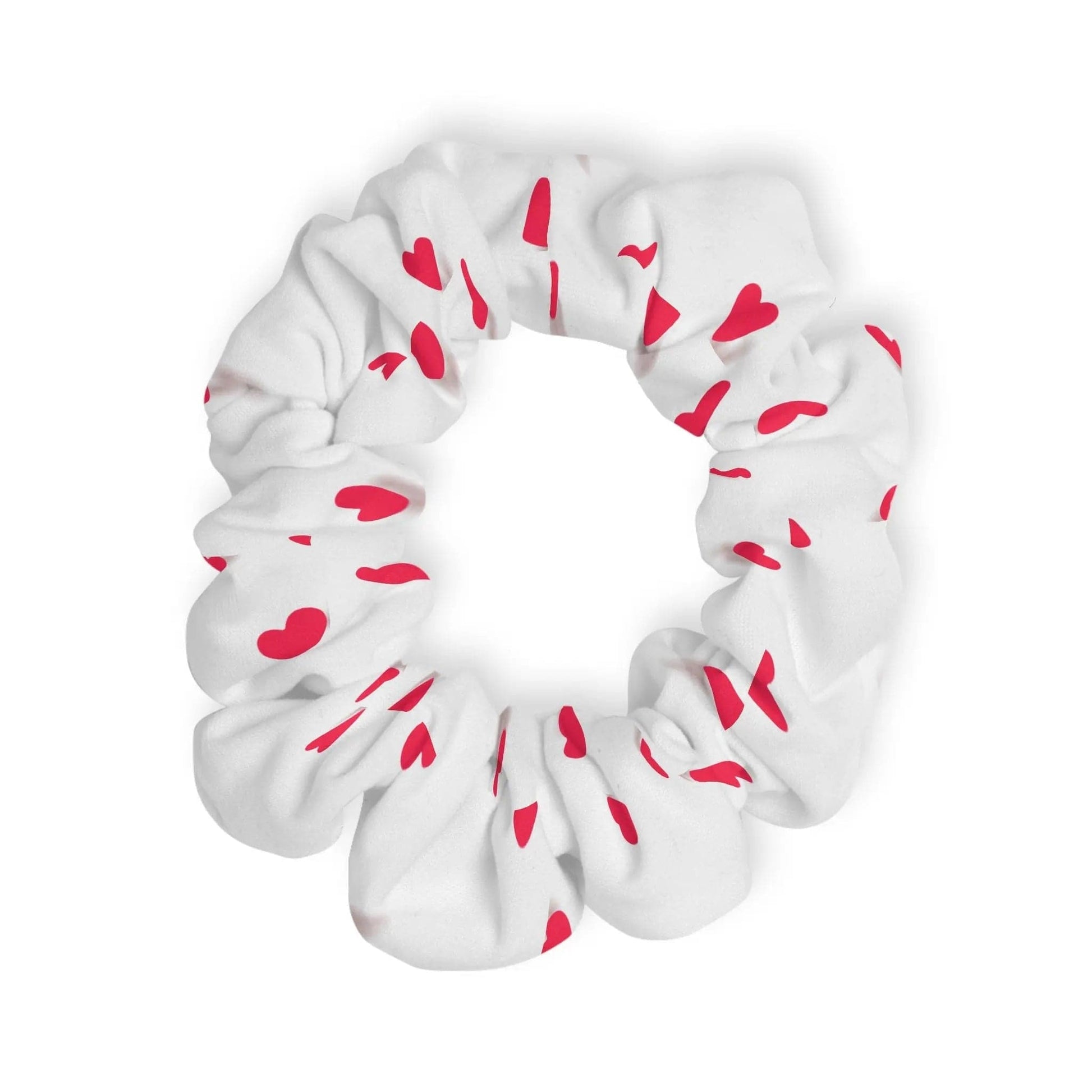 Coeur blanc - Scrunchie - NOVINC