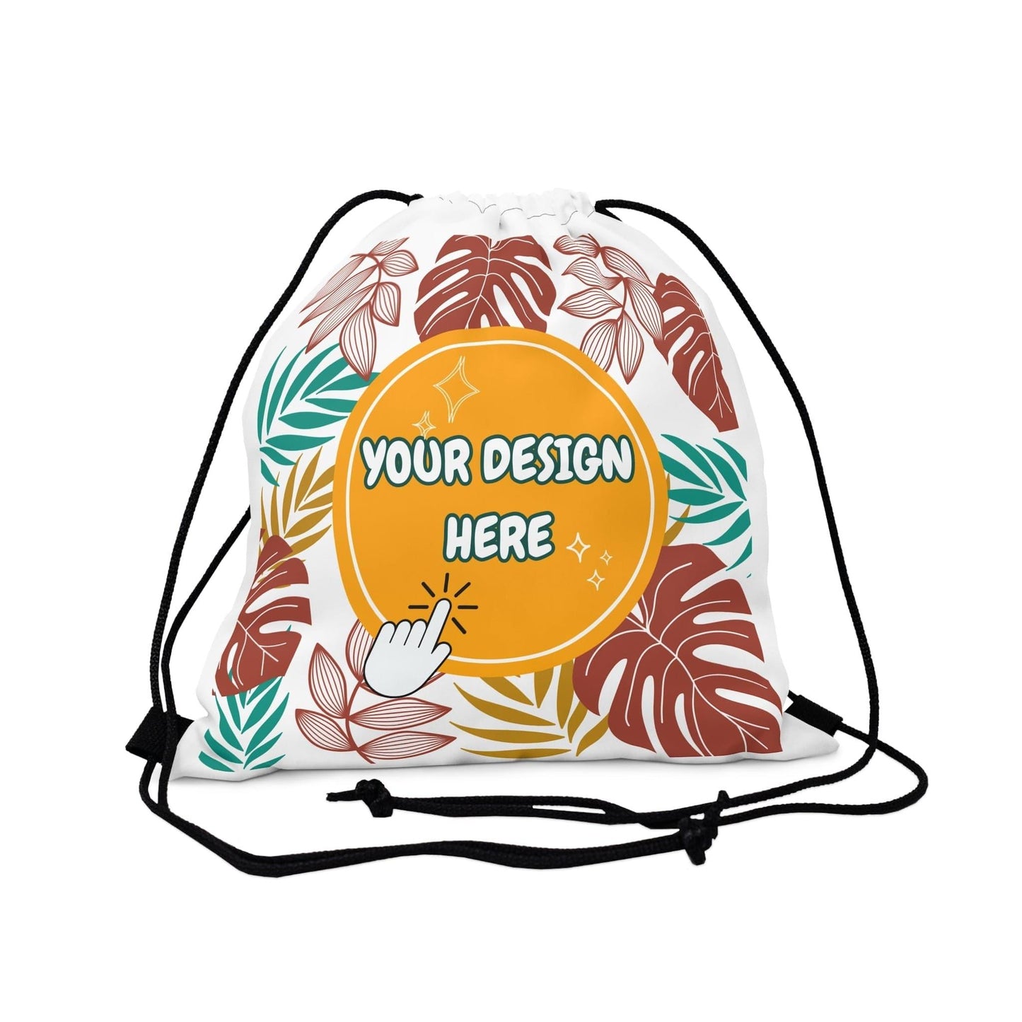 Customizable your design 2 - Outdoor Drawstring Bag - NOVINC