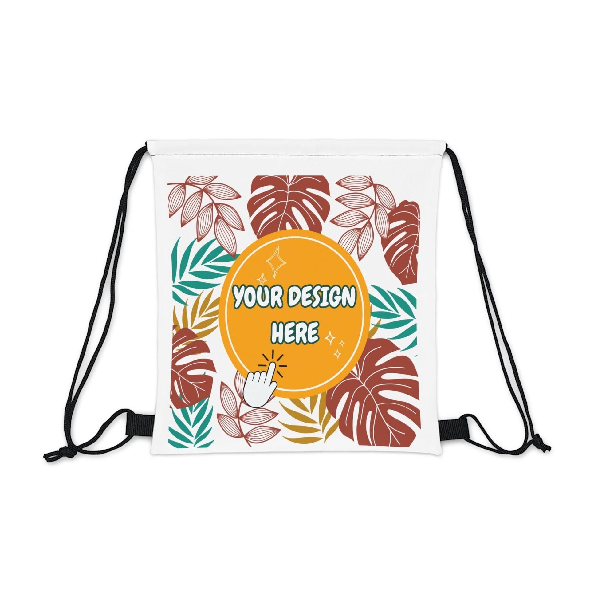 Customizable your design 2 - Outdoor Drawstring Bag - NOVINC