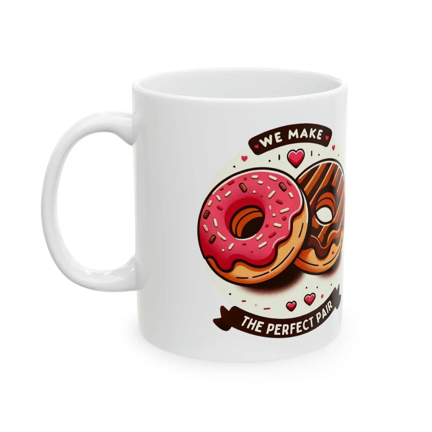 Donuts Pair Ceramic Mug 11oz - NOVINC