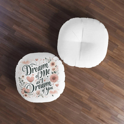 Dream of me Tufted Floor Pillow, Round - NOVINC