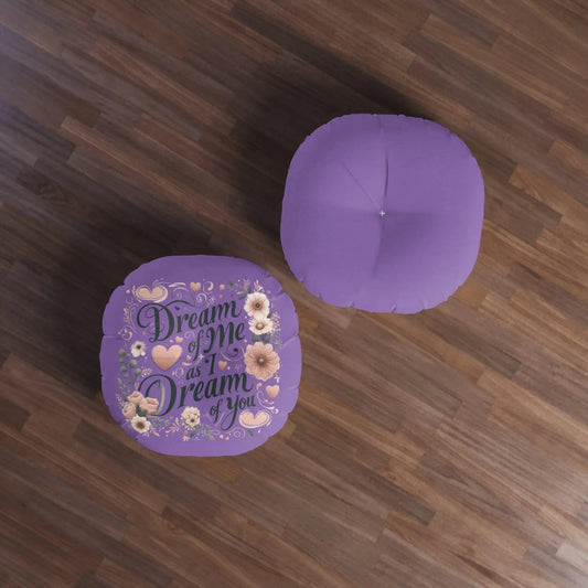 Dream of me Tufted Floor Pillow, Round - NOVINC