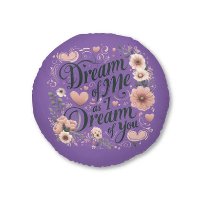 Dream of me Tufted Floor Pillow, Round - NOVINC