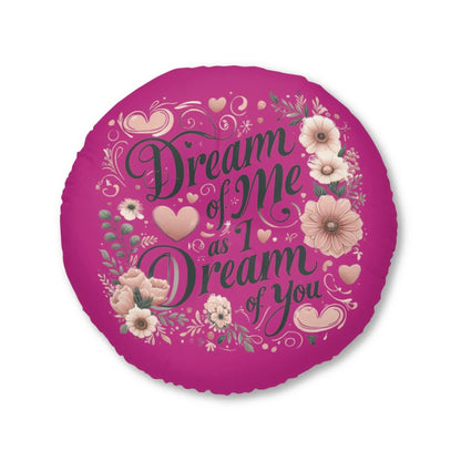 Dream of me Tufted Floor Pillow, Round - NOVINC