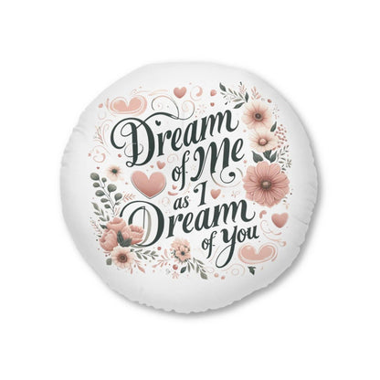 Dream of me Tufted Floor Pillow, Round - NOVINC