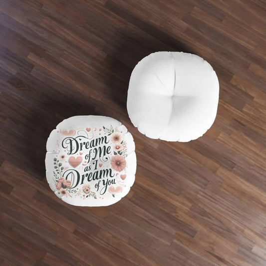 Dream of me Tufted Floor Pillow, Round - NOVINC