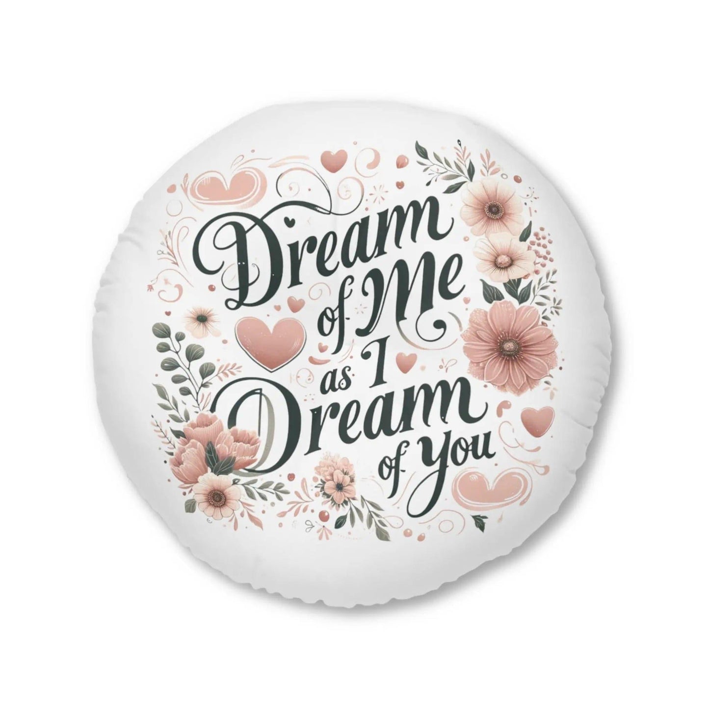 Dream of me Tufted Floor Pillow, Round - NOVINC