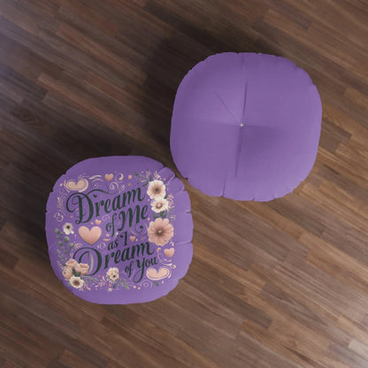 Dream of me Tufted Floor Pillow, Round - NOVINC