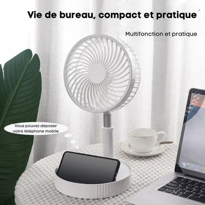 FoldAir - Ventilateur portable rétractable sans fil - NOVINC