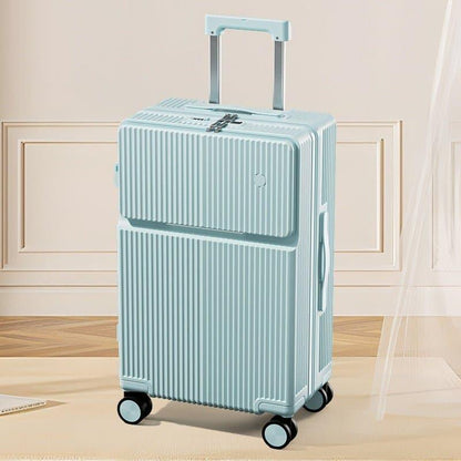 Front Half - opening Multifunctional Luggage - NOVINC