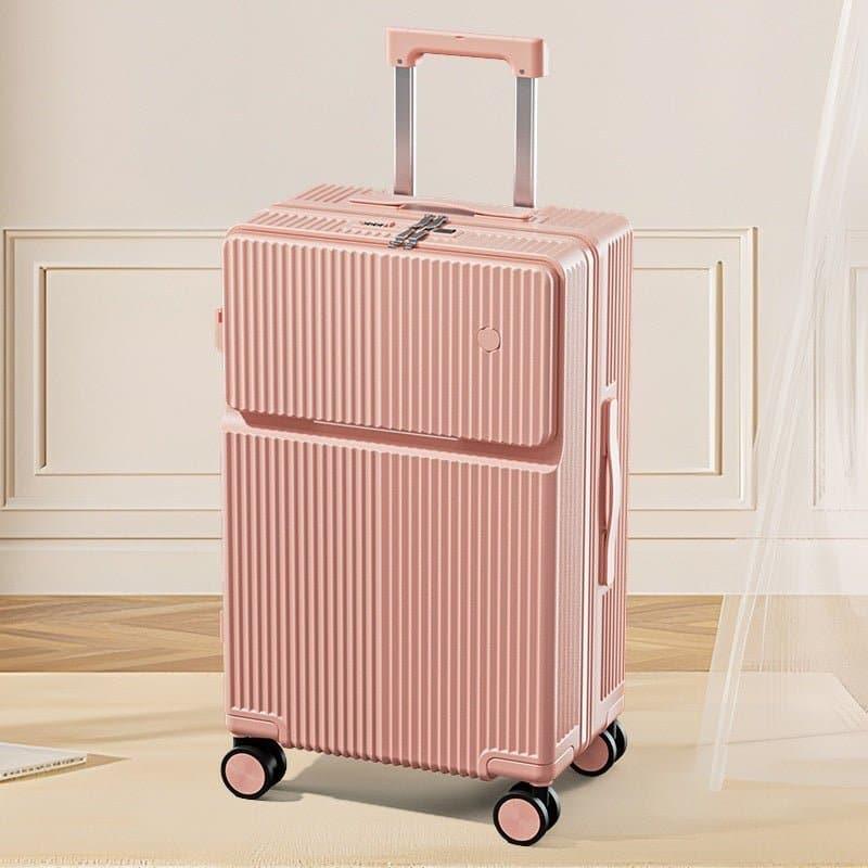 Front Half - opening Multifunctional Luggage - NOVINC