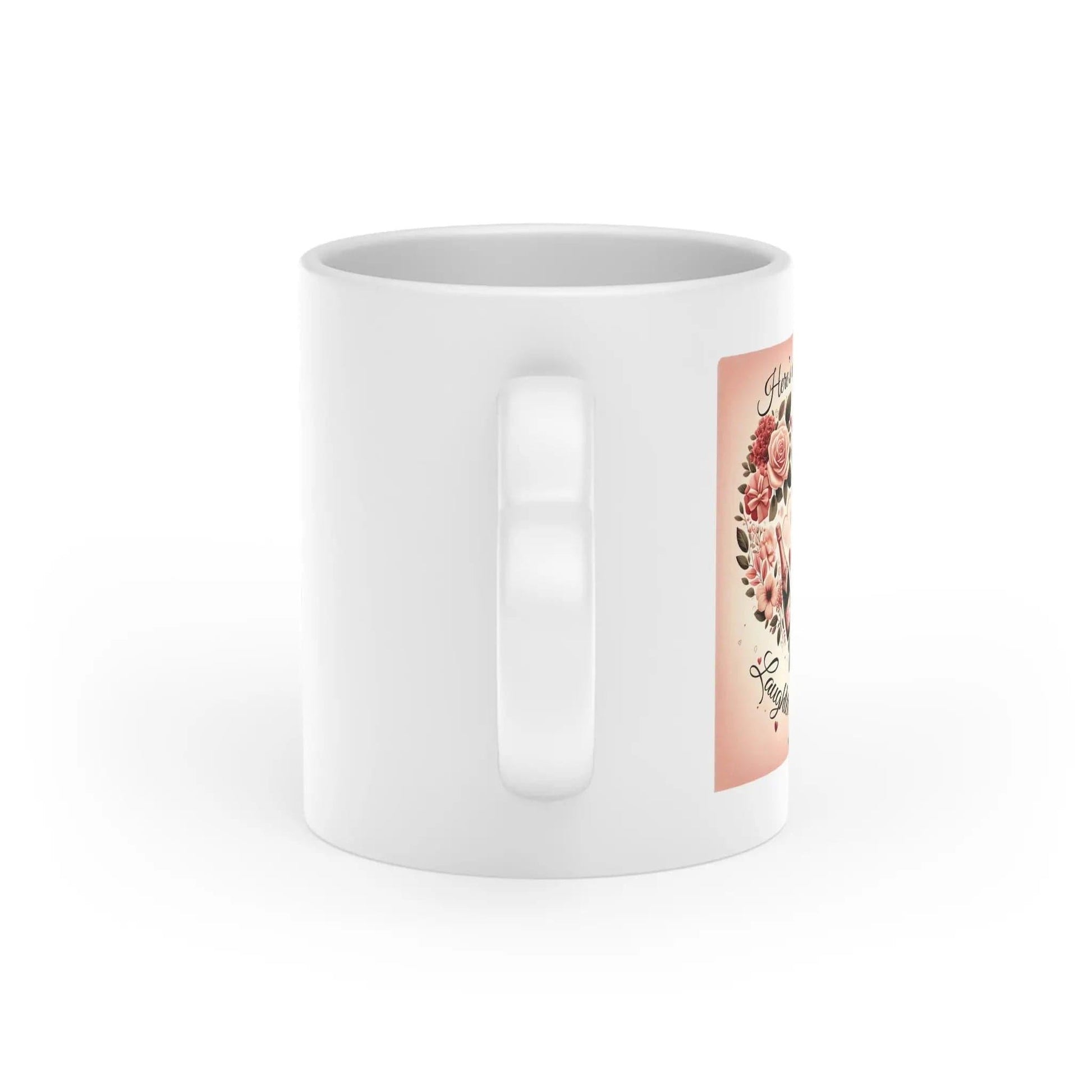 Heart - Shaped Mug New Year Happiness - NOVINC