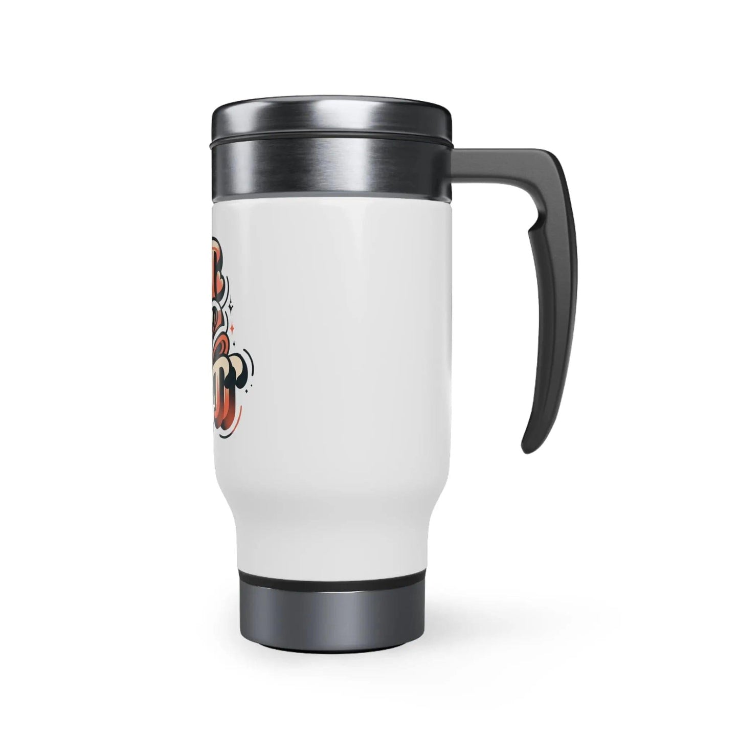 Hot BUTT Stainless Steel Travel Mug with Handle, 14oz - NOVINC