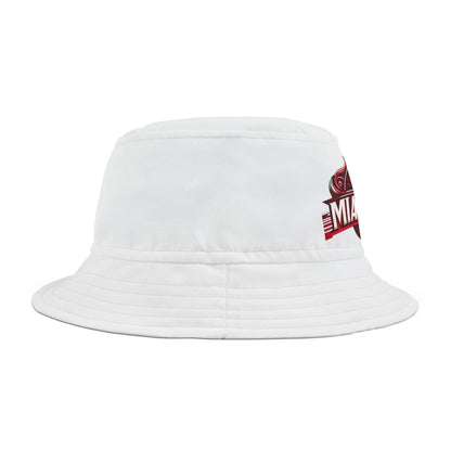 Miami Bucket Hat White (AOP) - NOVINC