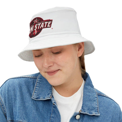 Miami Bucket Hat White (AOP) - NOVINC