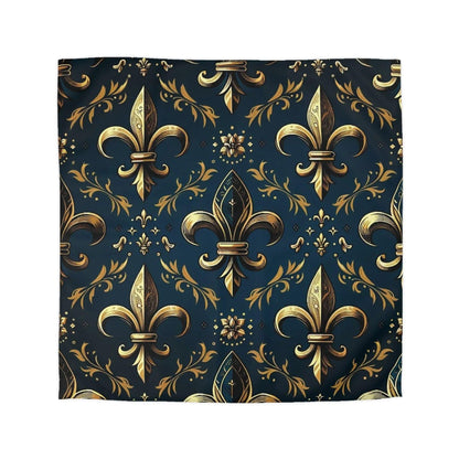 Microfiber Duvet Cover Fleur de Lys - NOVINC