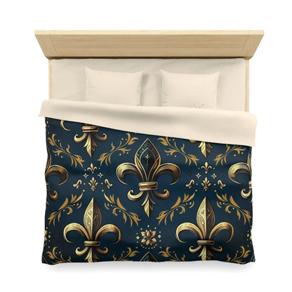 Microfiber Duvet Cover Fleur de Lys - NOVINC