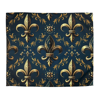 Microfiber Duvet Cover Fleur de Lys - NOVINC