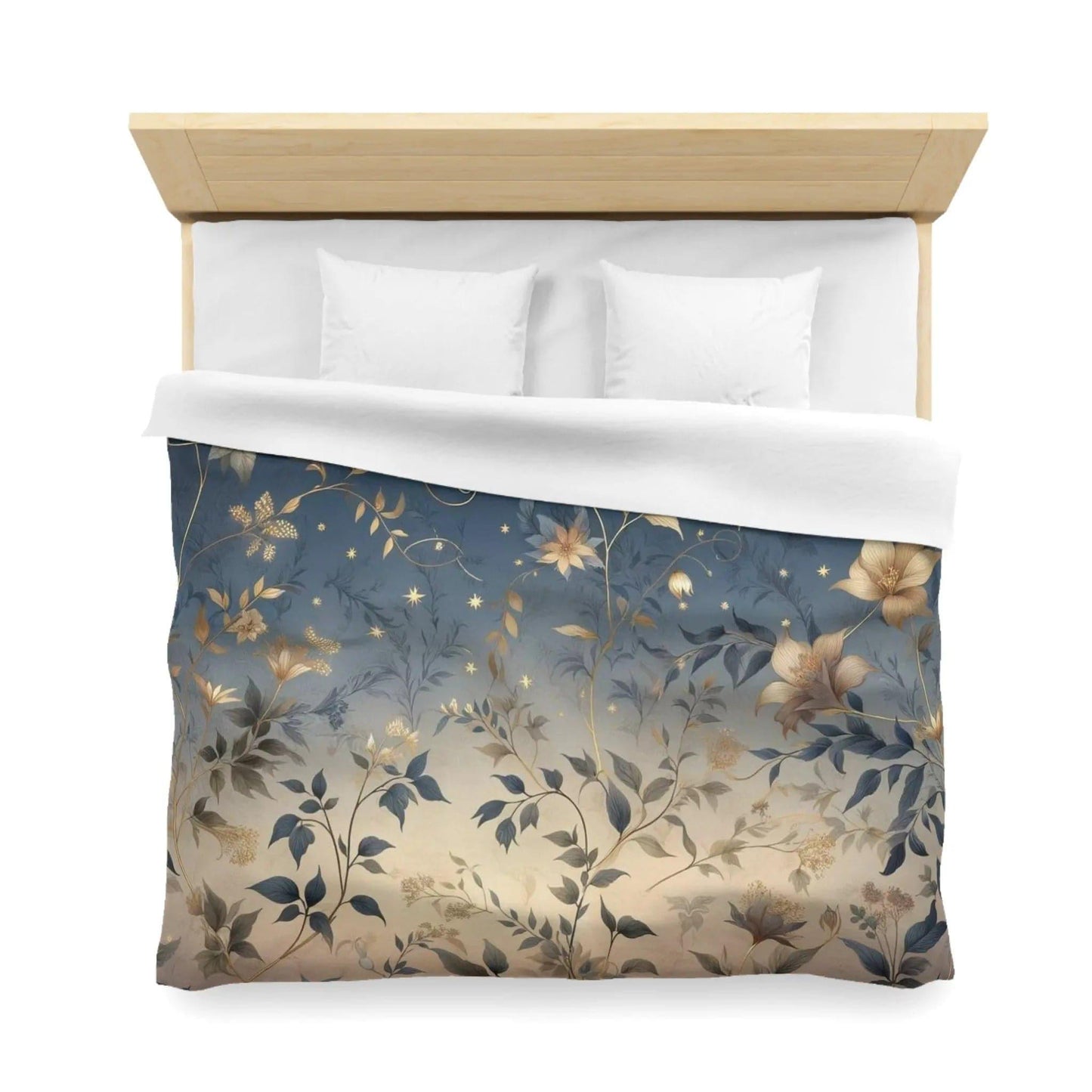 Microfiber Duvet Cover Fleur Royale - NOVINC