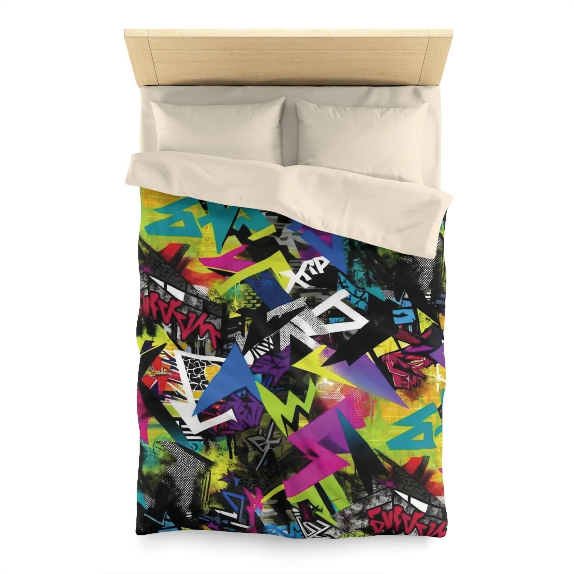 Microfiber Duvet Cover Grafitart - NOVINC