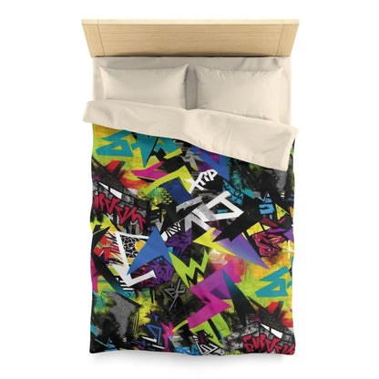 Microfiber Duvet Cover Grafitart - NOVINC