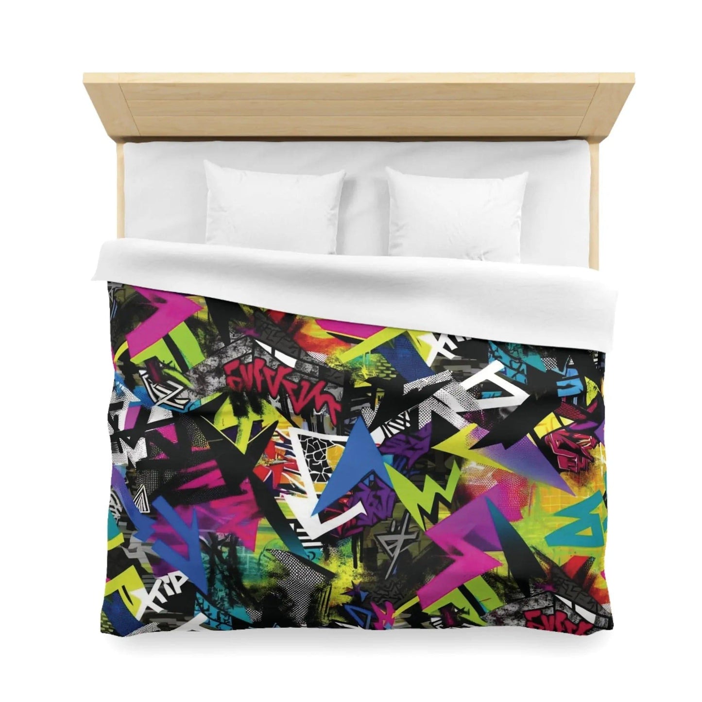 Microfiber Duvet Cover Grafitart - NOVINC