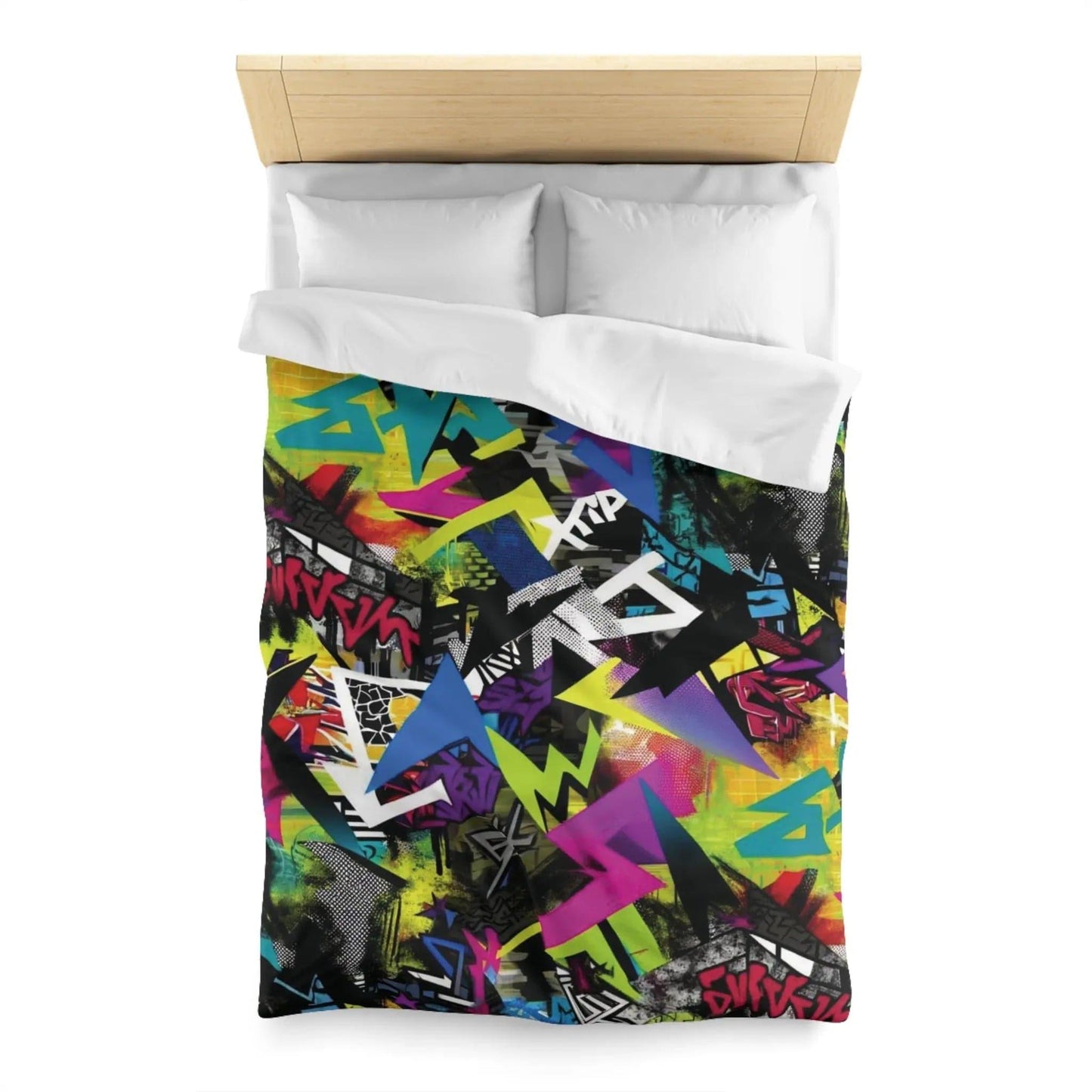 Microfiber Duvet Cover Grafitart - NOVINC