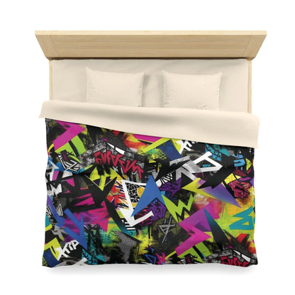 Microfiber Duvet Cover Grafitart - NOVINC