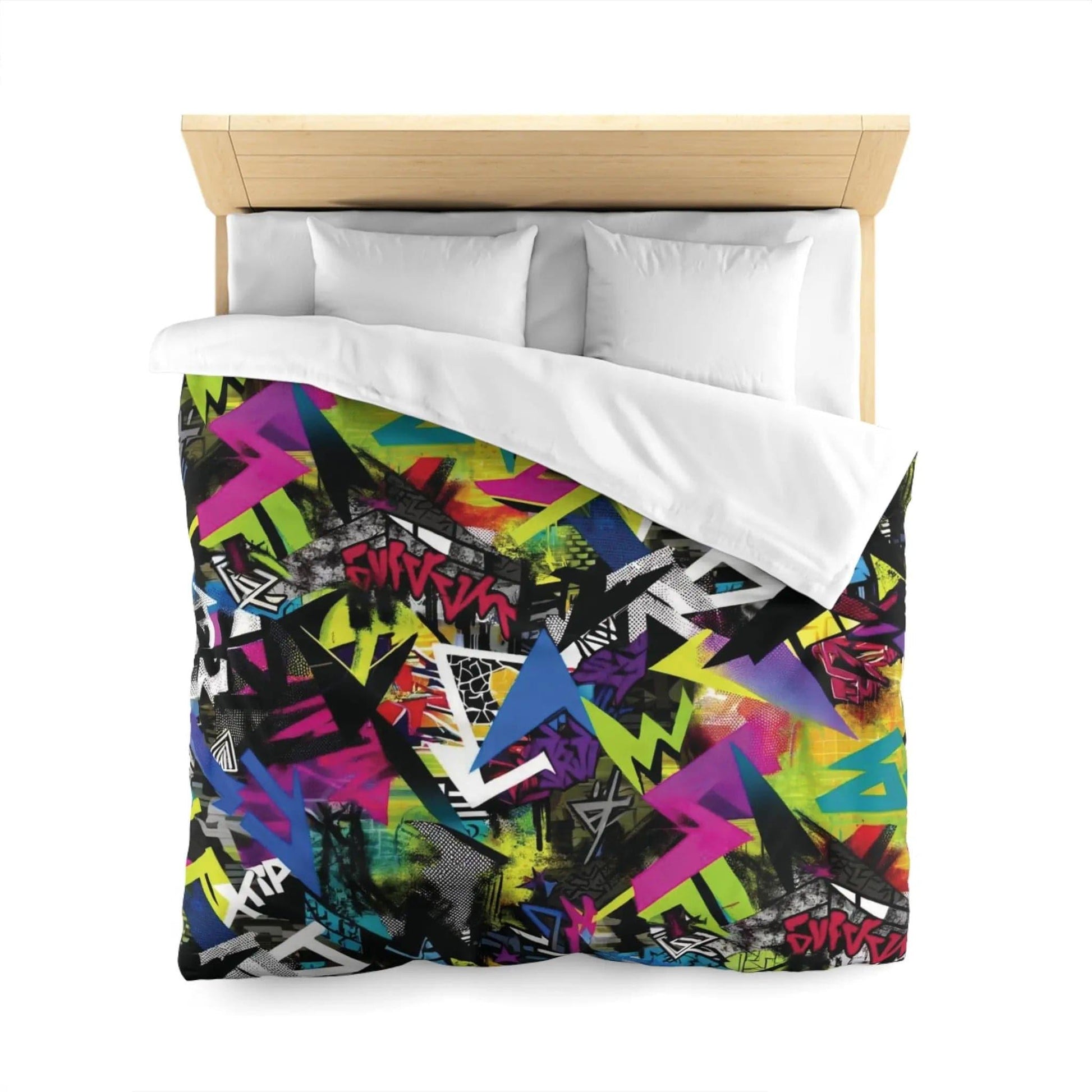 Microfiber Duvet Cover Grafitart - NOVINC