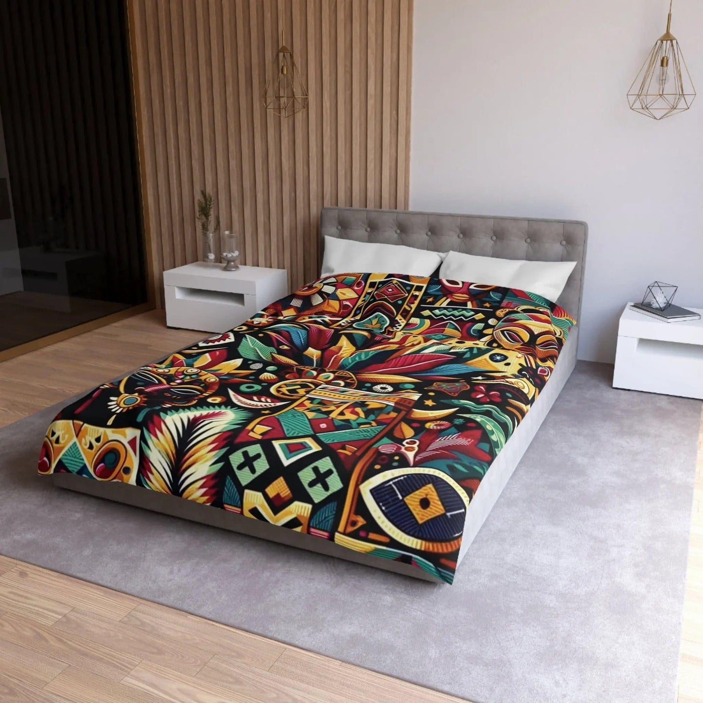 Microfiber Duvet Cover Mistifrica - NOVINC