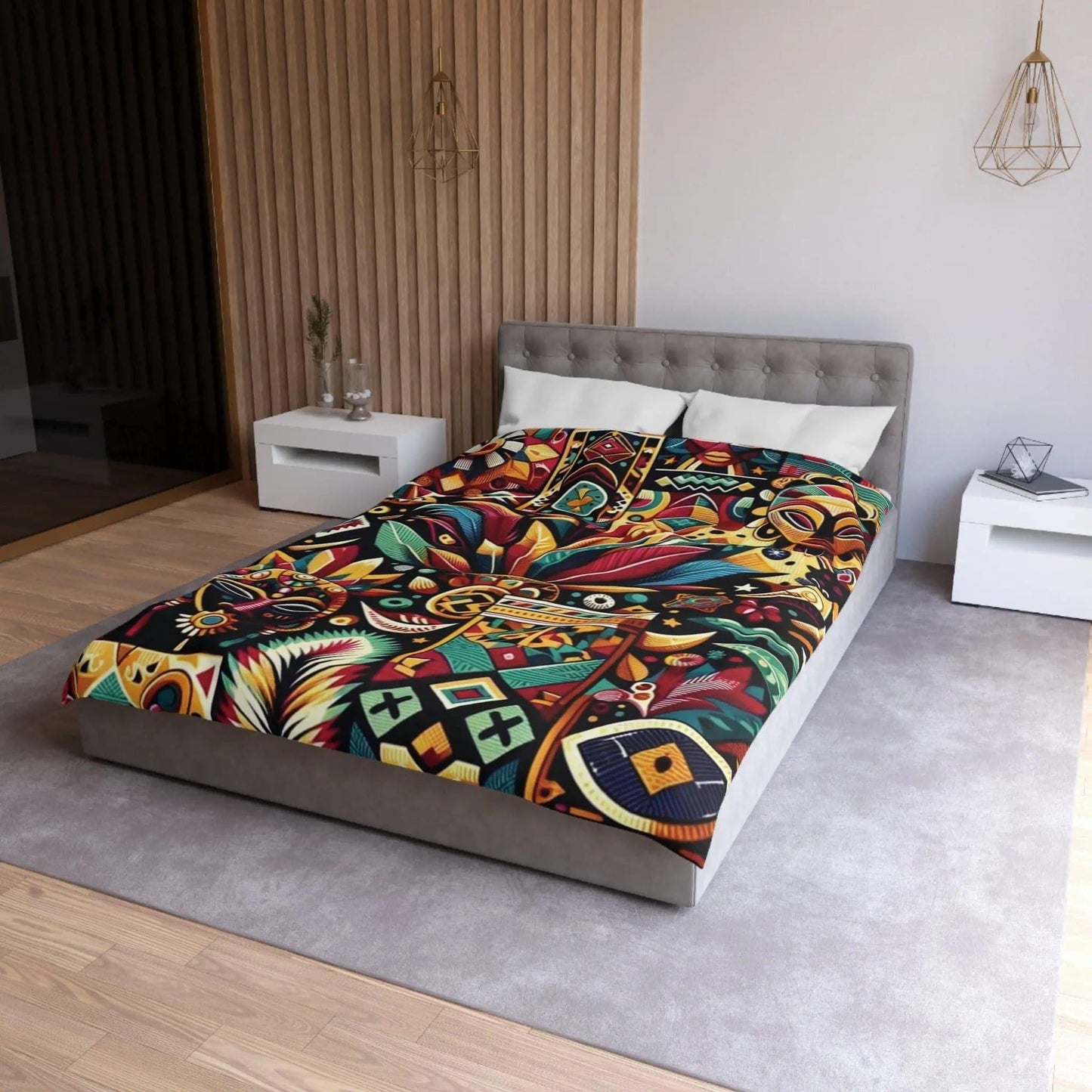 Microfiber Duvet Cover Mistifrica - NOVINC