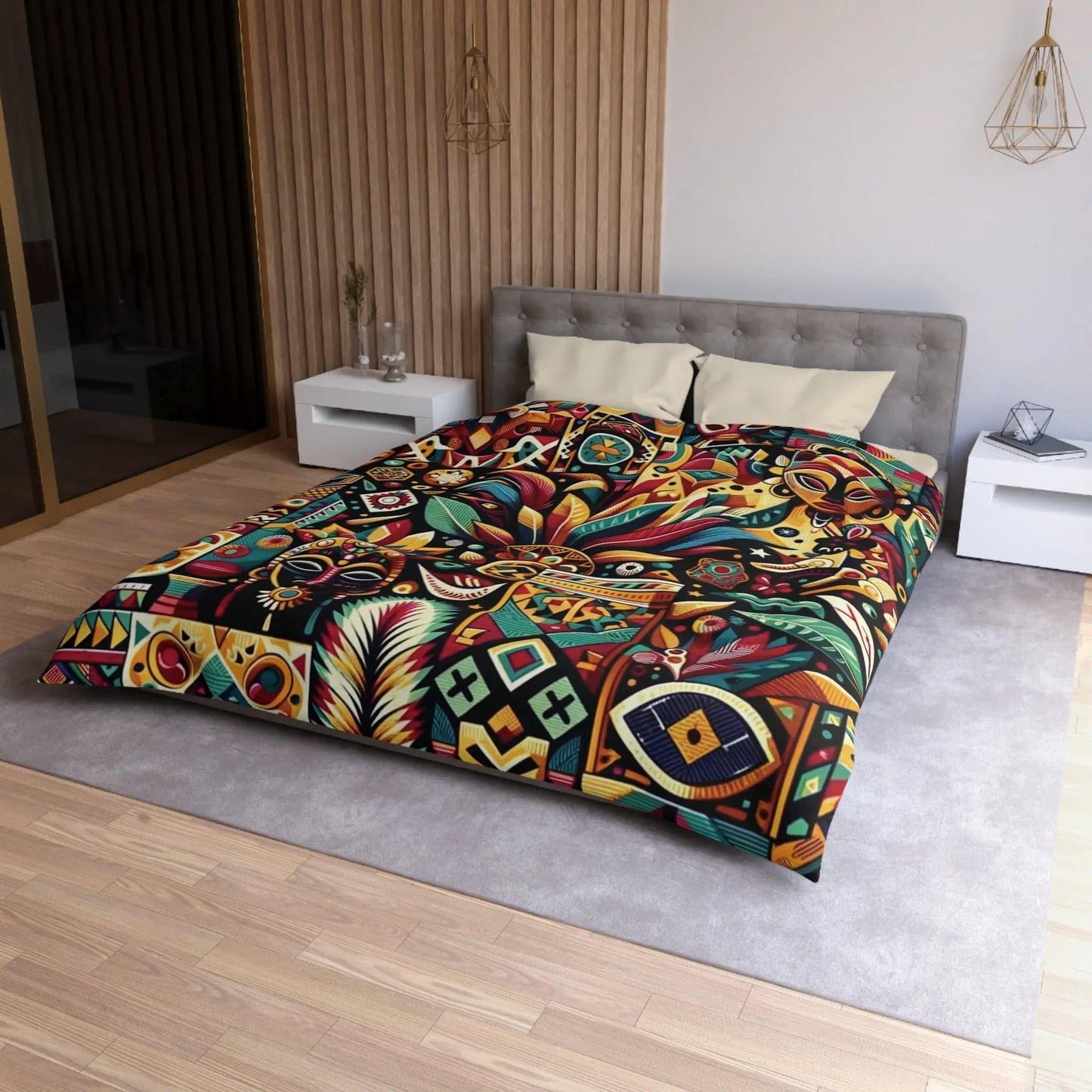 Microfiber Duvet Cover Mistifrica - NOVINC