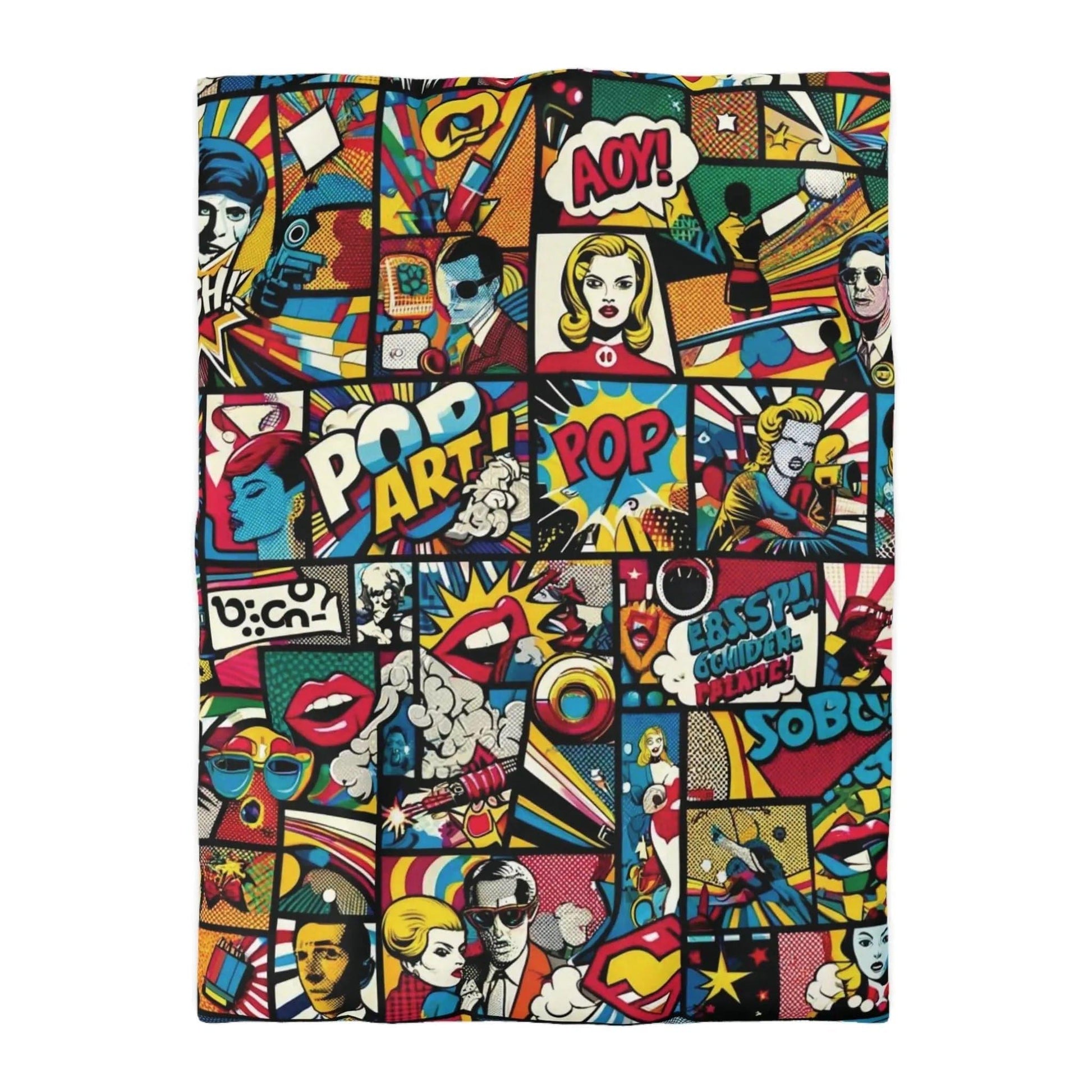 Microfiber Duvet Cover Popart - NOVINC