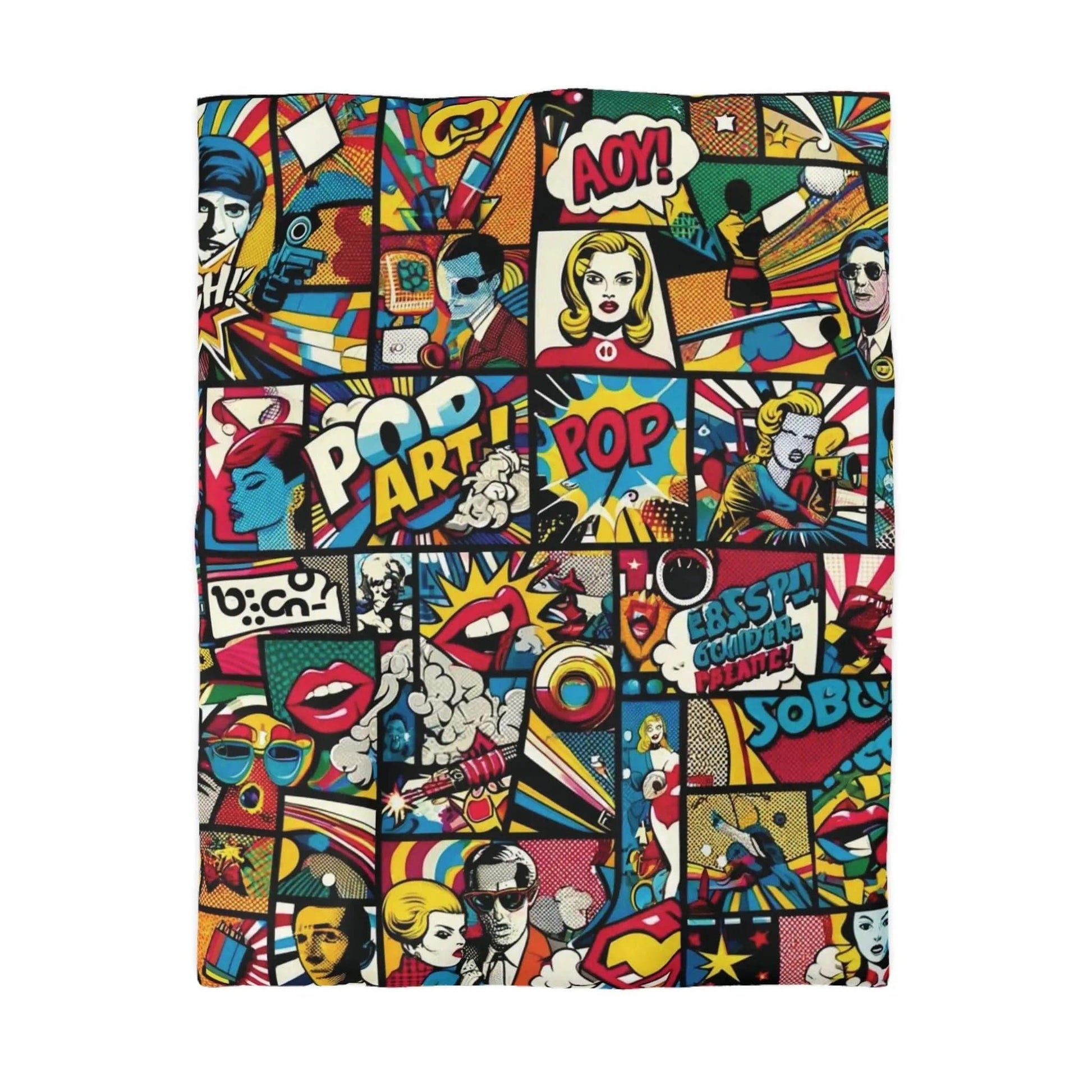 Microfiber Duvet Cover Popart - NOVINC