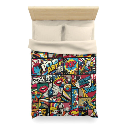 Microfiber Duvet Cover Popart - NOVINC