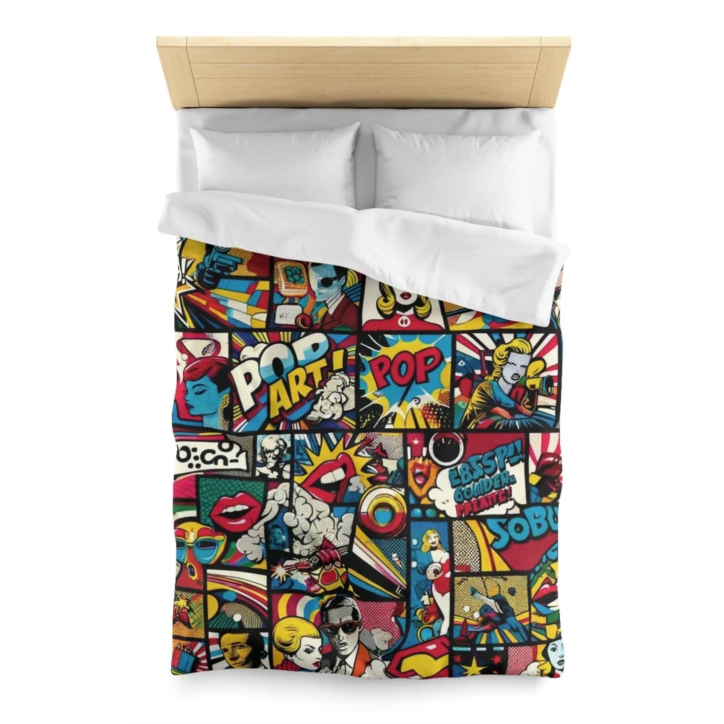 Microfiber Duvet Cover Popart - NOVINC