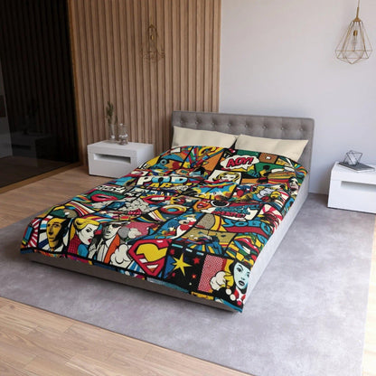 Microfiber Duvet Cover Popart - NOVINC