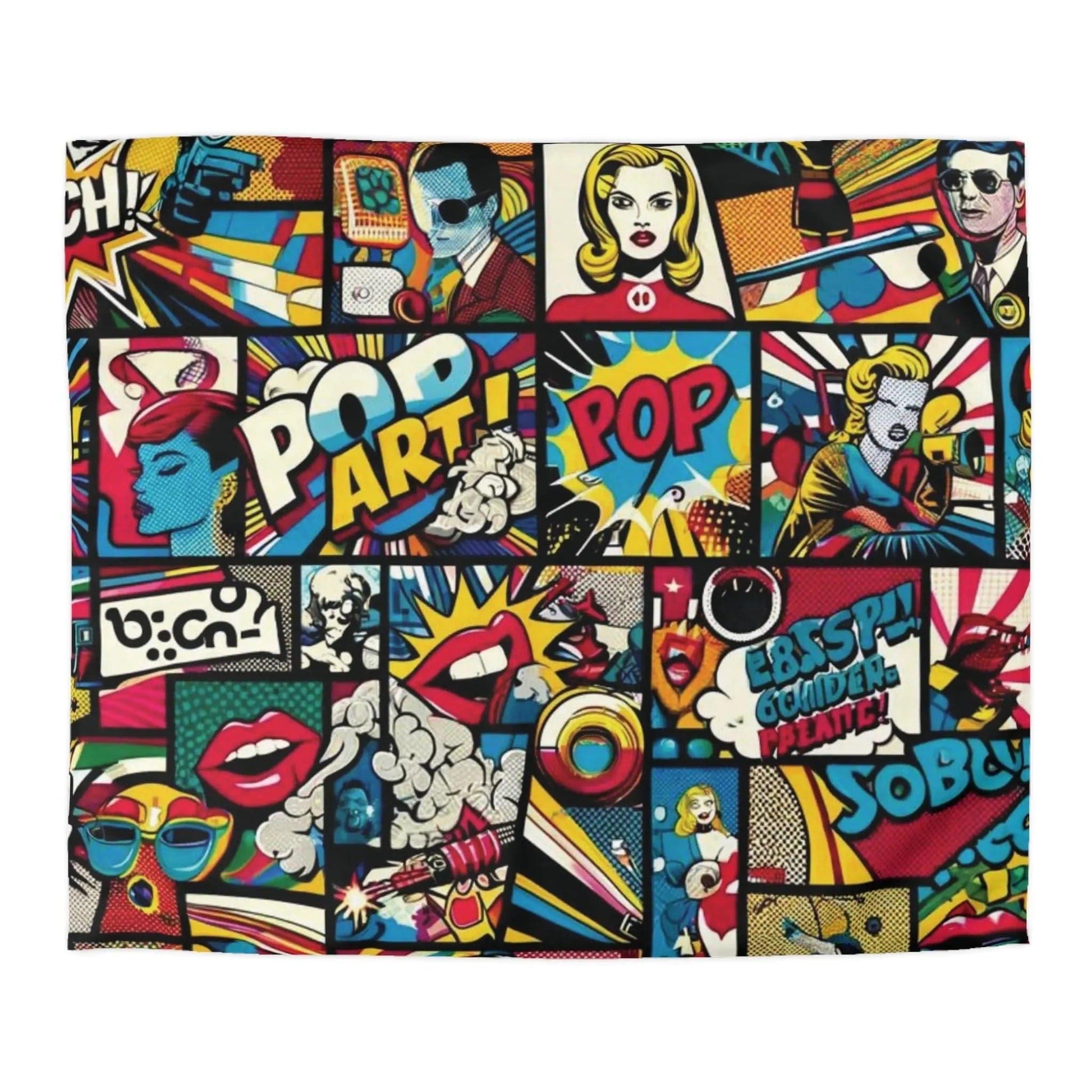 Microfiber Duvet Cover Popart - NOVINC