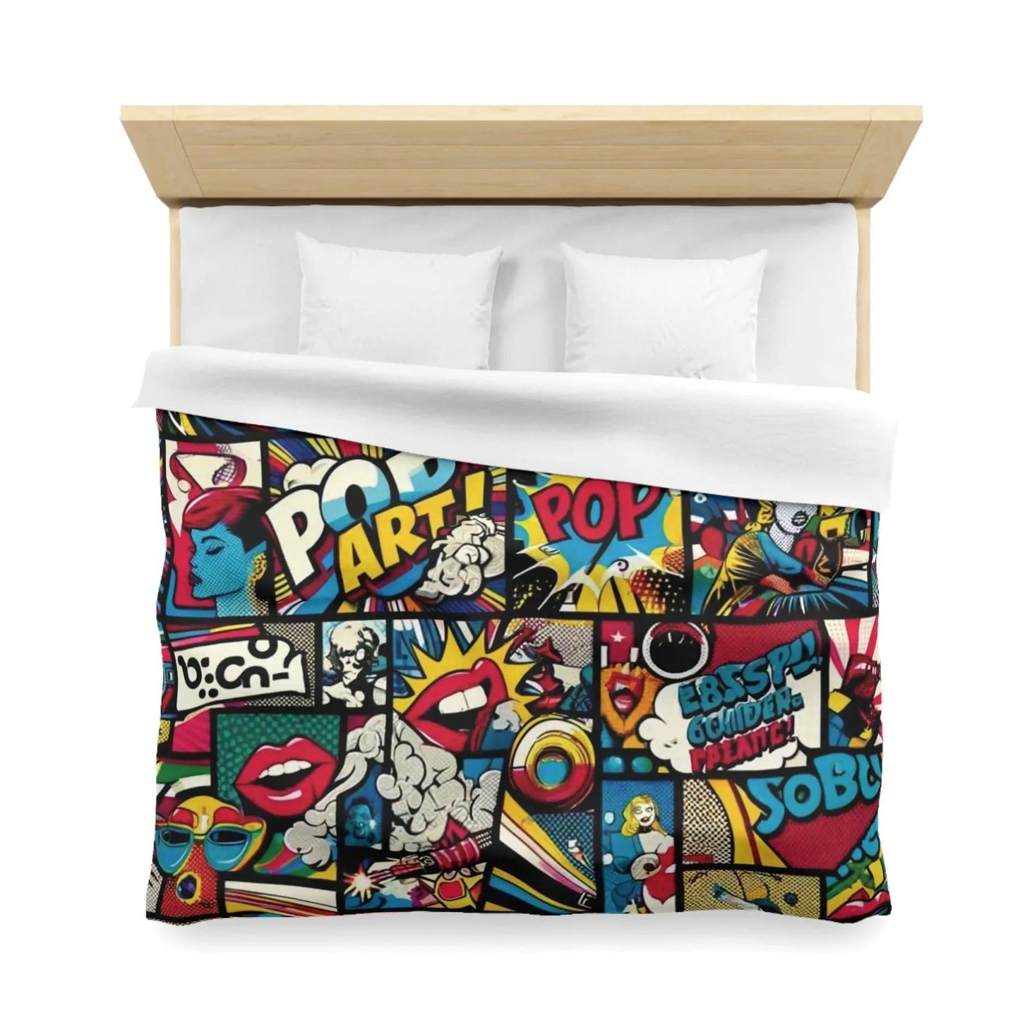 Microfiber Duvet Cover Popart - NOVINC