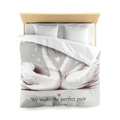 Microfiber Duvet Cover WE MAKE THE PERFECT PAIR D - NOVINC