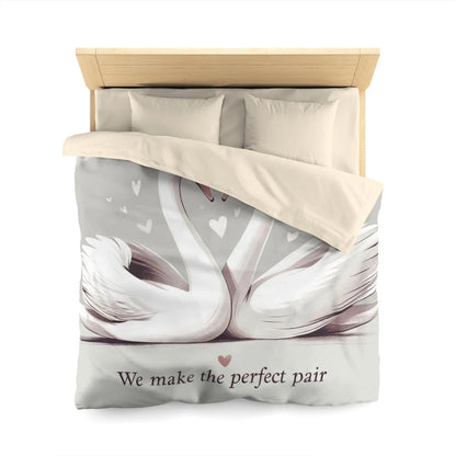 Microfiber Duvet Cover WE MAKE THE PERFECT PAIR D - NOVINC