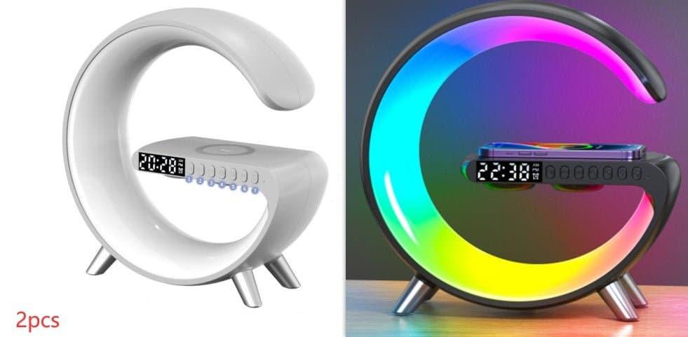 New Intelligent G Shaped LED Lamp with Bluetooth Speaker - NOVINC