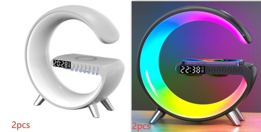 New Intelligent G Shaped LED Lamp with Bluetooth Speaker - NOVINC