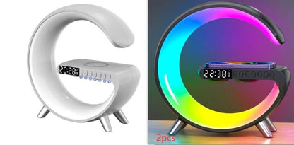 New Intelligent G Shaped LED Lamp with Bluetooth Speaker - NOVINC