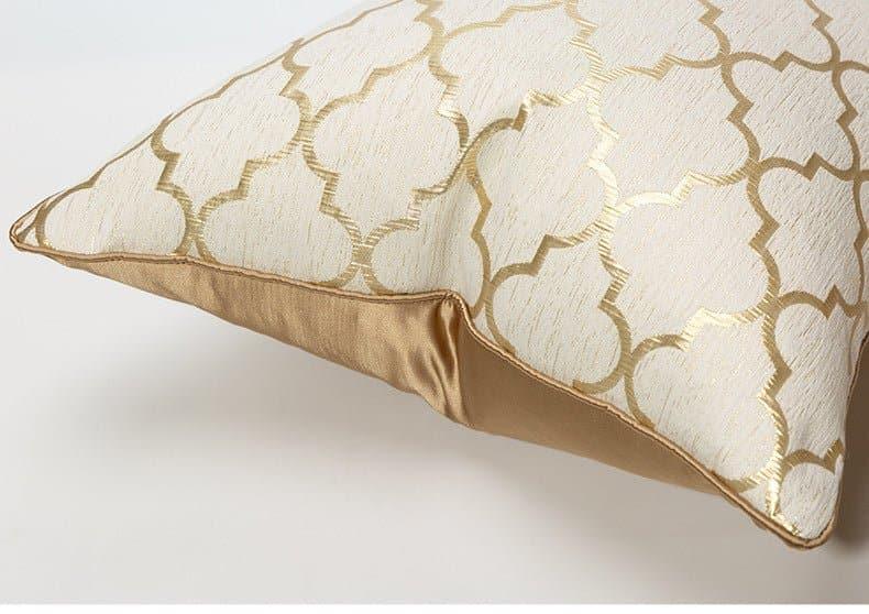 Novinc Diamond - shaped champagne gold pillowcase - NOVINC