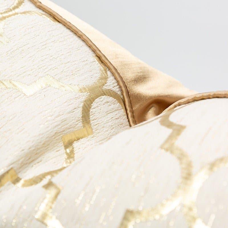 Novinc Diamond - shaped champagne gold pillowcase - NOVINC